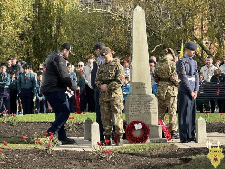 RBL Chippenham, Remembrance Sunday