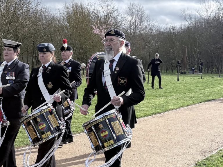 North Wales & Cheshire Members attend the Gulf War 35th anniversary NMA